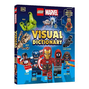 LEGO Marvel Visual Dictionary 乐高漫威视觉词典 精装 附漫威人偶