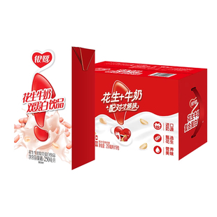 花生牛奶复合蛋白饮品银鹭250ml营养代餐早餐好选择营养银鹭