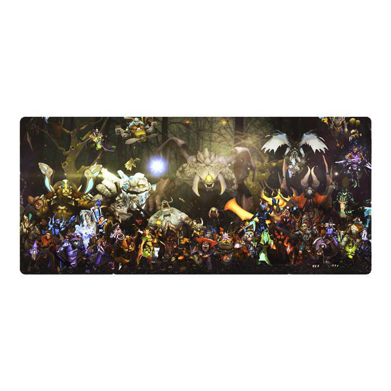 刀塔联盟DOTA2游戏周边刀塔2英雄合集LOGO标志游戏办公桌垫鼠标垫