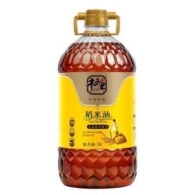 木子里纯稻米油5L家用正品谷维素