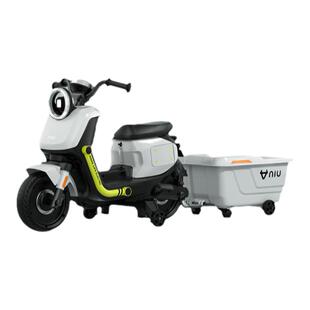 小牛儿童电动车U2电动摩托车宝宝童车2-6岁可坐玩具车充电儿童车