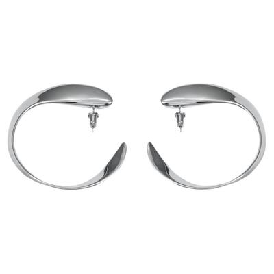 ASCENDER欧美简约纯银大圈耳环