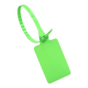 超大号标牌扎带园林苗木锁扣标识牌塑料封条跨境物流快递面单标签