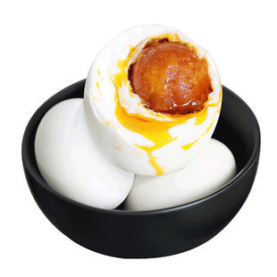 京绿福 烤鸭蛋10枚/20枚红泥腌制熟咸鸭蛋烤制真空包装即食