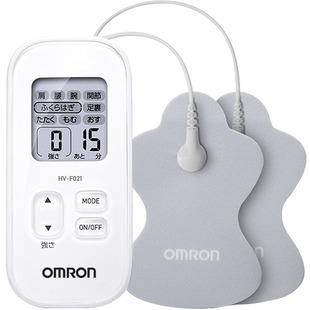 欧姆龙低频理疗仪F021肩颈按摩器F022肩周炎疏通经络电疗揉捏捶打