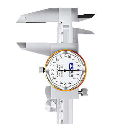 德国苏测带表卡尺卡簧式双向防震
