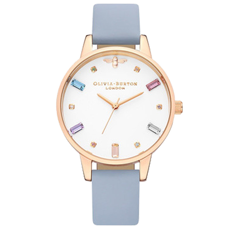 oliviaburton彩虹石英女表水钻