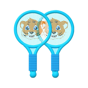 儿童羽毛球拍亲子互动2-3岁男女孩室内运动网球宝宝专用益智玩具