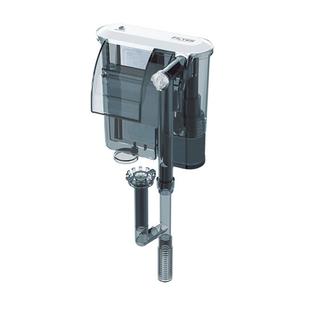 金利佳鱼缸过滤器三合一净水水循环小型瀑布式壁挂迷你水泵循环泵