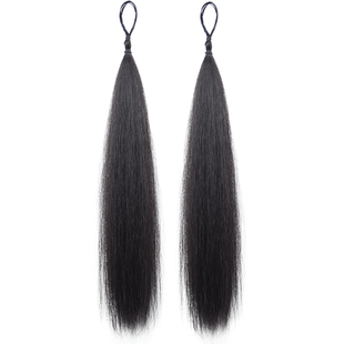 假发辫子编麻花辫短发双马尾增加发量少扎发神器发型盘发仿真发髻