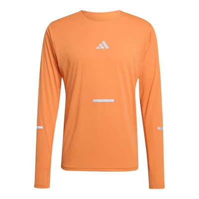 Adidas/阿迪达斯正品春秋男士透气跑步弹力修身训练长袖T恤KA2441