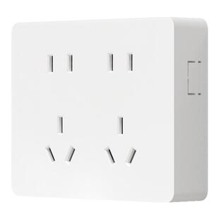 明装明线家用墙壁开关插座面板五孔十孔多孔十五孔15孔二十孔明盒