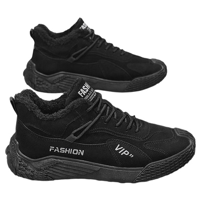 秋冬加绒保暖休闲二棉鞋