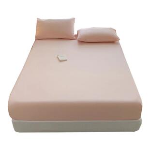 床笠罩单件100纯棉床罩防尘全棉床垫保护罩床单套三件套180x200冬