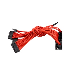 全汉ATX SFX电源定制模组线ITX小机箱硅胶镀银编织线