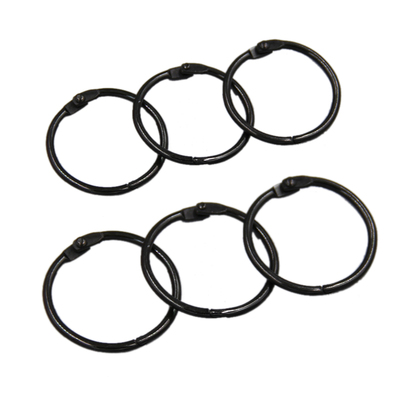 diy相册小号卡圈本子圆形铁环扣