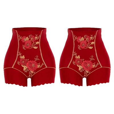 高腰收腹裤女士平角裤塑身内裤