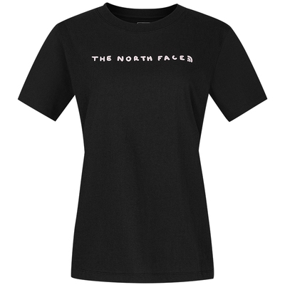 北面女纯棉休闲短袖T恤