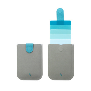 荷兰allocacoc|DAX层叠式抽拉卡包商务简约钱包渐变银行卡证件套