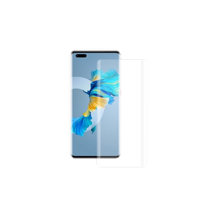 华为mate40pro钢化膜UV全胶手机保护贴膜mete40全屏覆盖40e曲面全包RS保时捷m40全覆盖mt防窥mte适用于por+十