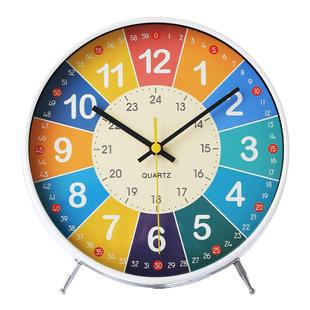 客厅座钟卧室摆台式桌面创意时钟表闹钟儿童学生用摆钟摆放式学习