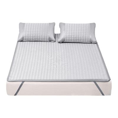 LOVO乐蜗细丝提花冰丝席夏季