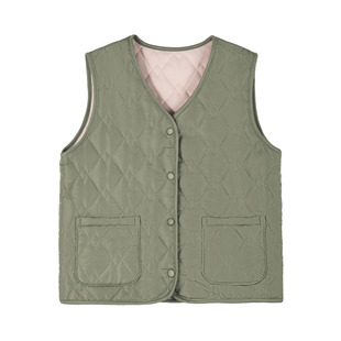 轻薄马甲女款2025新款冬季加绒保暖内搭坎肩防寒背心外穿马夹外套