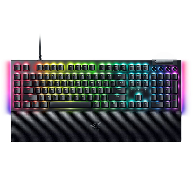Razer雷蛇 黑寡妇蜘蛛V4专业版机械键盘游戏电竞电脑RGB幻彩灯光