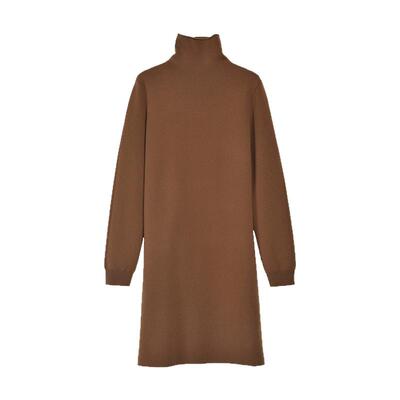 WITTYFOX澳洲羊毛高领针织连衣裙