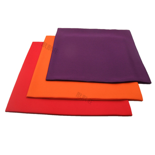 日本茶道进口袱纱 帛纱 正绢帛纱 红紫橘橙男女 里表千家清洁茶具