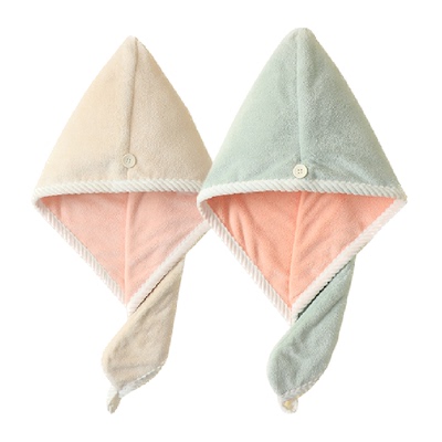 三利10A抗菌干发帽双层加厚吸水