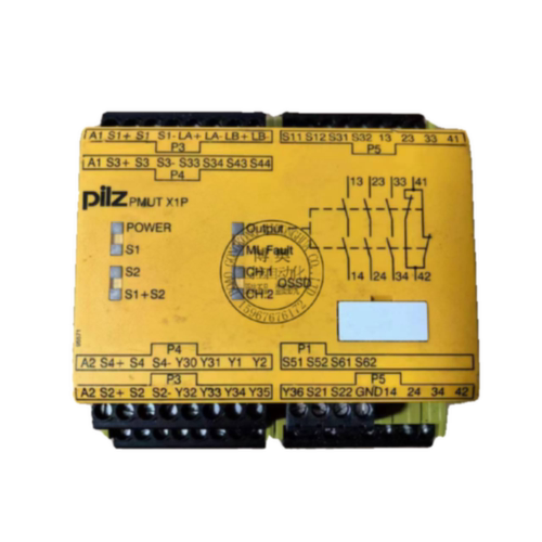 议价原装PILZ皮尔兹安全继电器PMUT X1P 24VDC订货号778010现货询