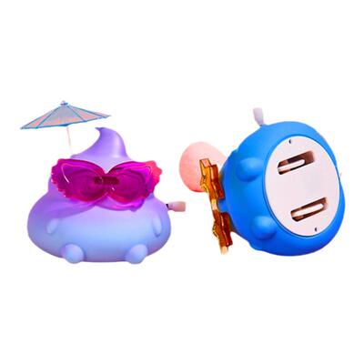 眼碌碌一起摇摆发条可动公仔盲盒