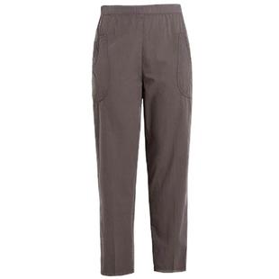 夏季中老年女裤薄款纯棉妈妈九分裤春高腰宽松休闲9分全棉长裤子