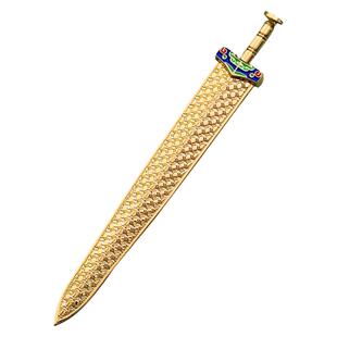 古典中国风上海杭州河南博物馆文创故宫越王勾践剑创意书签纪念品