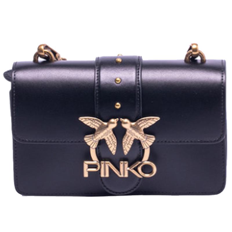 【直营】PINKO 女士经典燕子包链条斜挎包1P22AFY6XT新款时尚女包