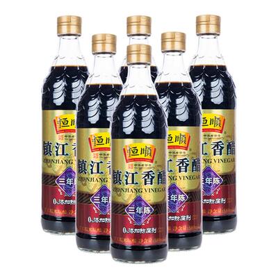恒顺香醋镇江特产三年580ml烧菜