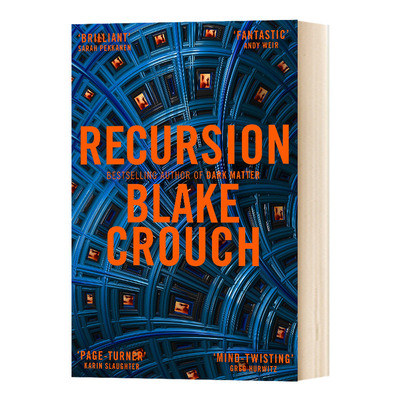 现货 递归 记忆的玩物 科幻小说 励志儿童青少年读物 英文原版 Recursion Blake Crouch 英文版 进口原版书籍