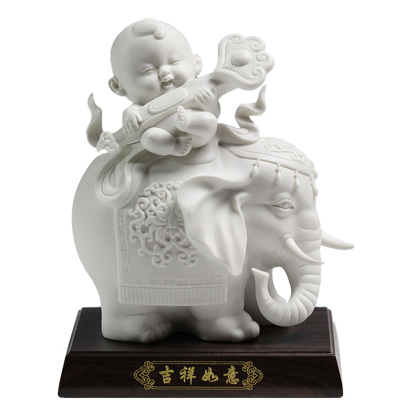 可爱风童子陶瓷器工艺品