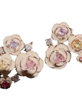 2024年新款锆石珍珠耳坠