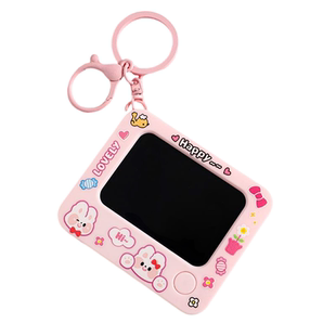 迷你涂鸦画板钥匙扣手写板书包挂件随身携带挂饰创意儿童玩具礼物