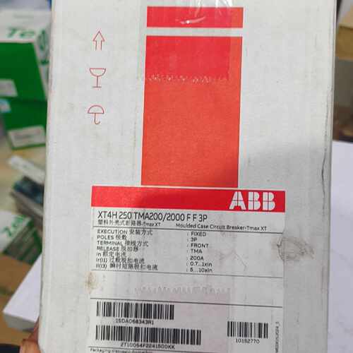 ABB塑壳断路器T4H250 TMA200/2000 F F