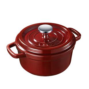 苏泊尔珐琅锅铸铁锅家用炖锅砂锅煲汤锅焖锅海鲜锅不粘电磁炉燃气