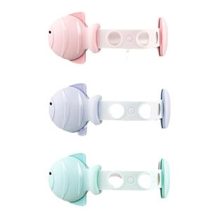 儿童安全锁柜门锁扣抽屉锁婴儿防开门宝宝夹手推拉门柜子固定卡扣