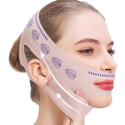 瘦V脸紧绷带提拉致全脸部法令纹下垂提升睡眠面雕面罩神器双下巴