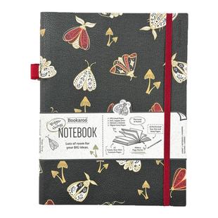 B5笔记本特别版英国IF文创Bookaroo手账本记事本日记小清新印花