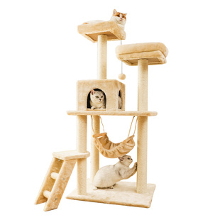猫爬架子猫窝猫树一体四季通用大猫专用猫咪跳台猫别墅不占地家用