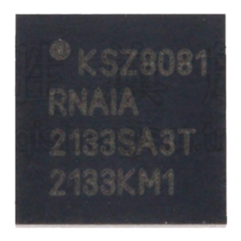 柒胜丨KSZ8081RNAIA-TR KSZ8081RNAIA QFN-24 以太网收发芯片