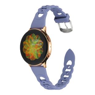 适用samsung三星Galaxy Watch7/6/5 pro智能手表带watch4 classic硅胶Gear S3替换active2配件watch3透气腕带