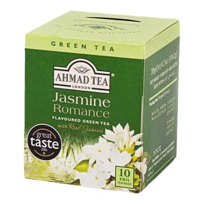 英国亚曼茉莉花绿茶10片独立包装